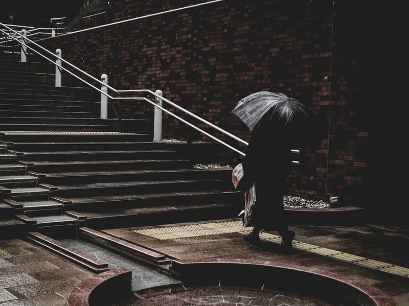 Urban Rain Walk