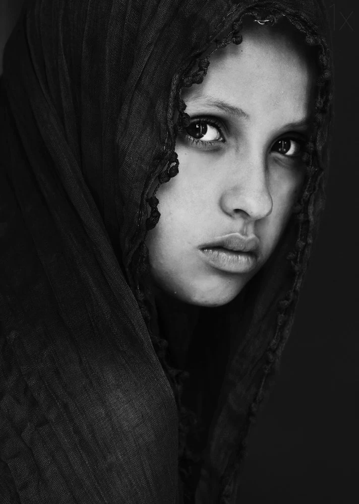 Mysterious Veiled Woman