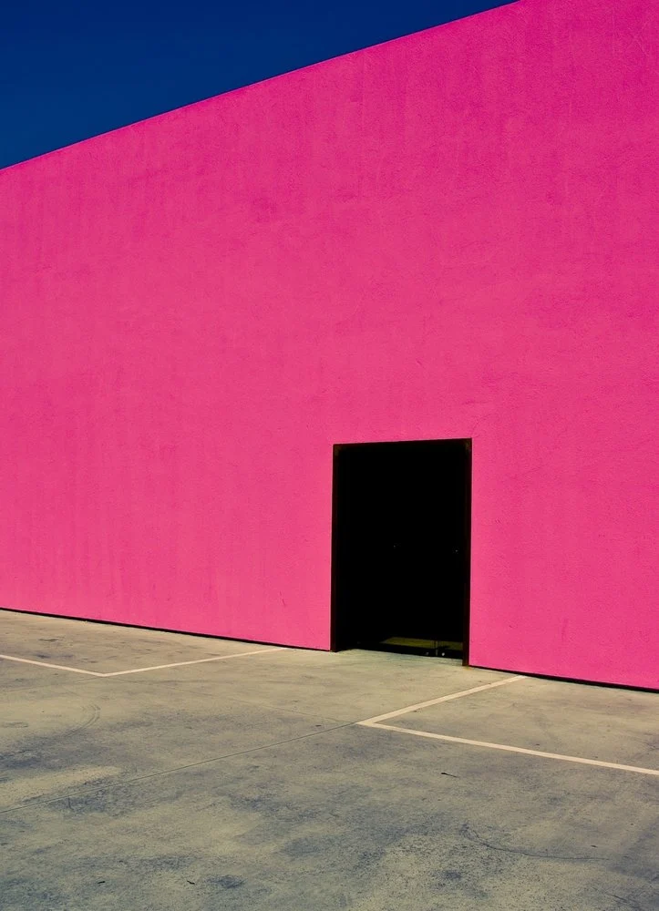 Bold Pink Geometry