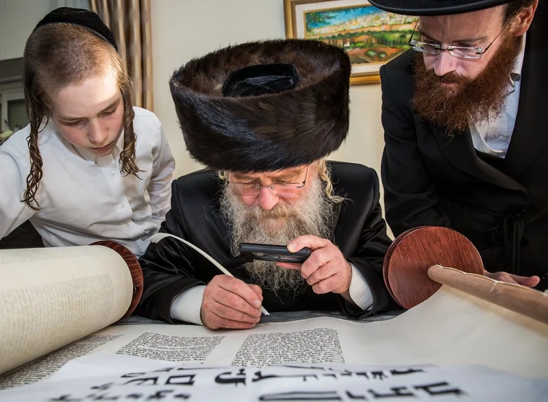 Rabbi Writes Holy Torah