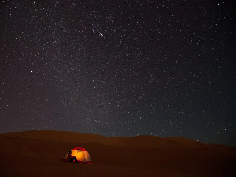 Desert Starry Night