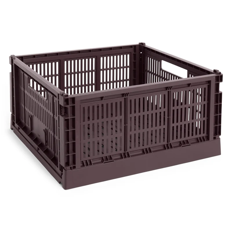 Aufbewahrungsbox Colour Crate Large Square, Bordeaux - HAY