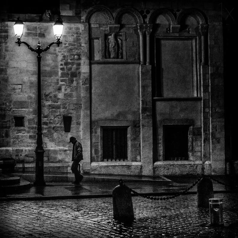 Solitary Night Walk