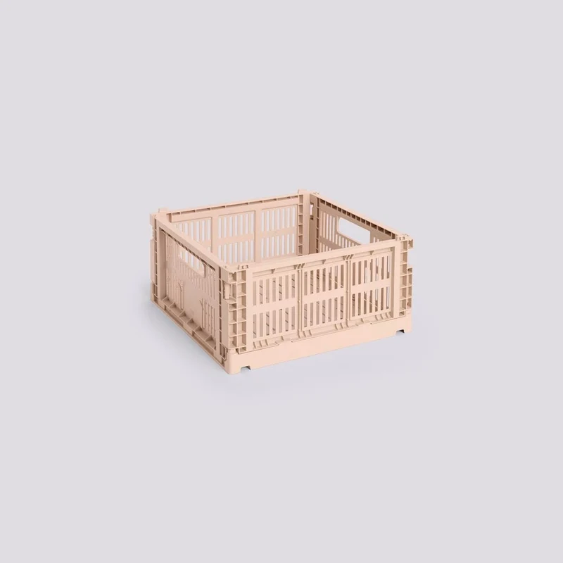 Aufbewahrungsbox Colour Crate Medium Square, Powder - HAY