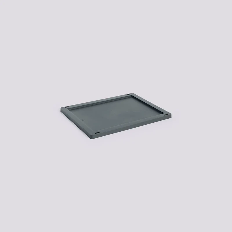 Deckel Für Colour Crate Medium, Charcoal - HAY