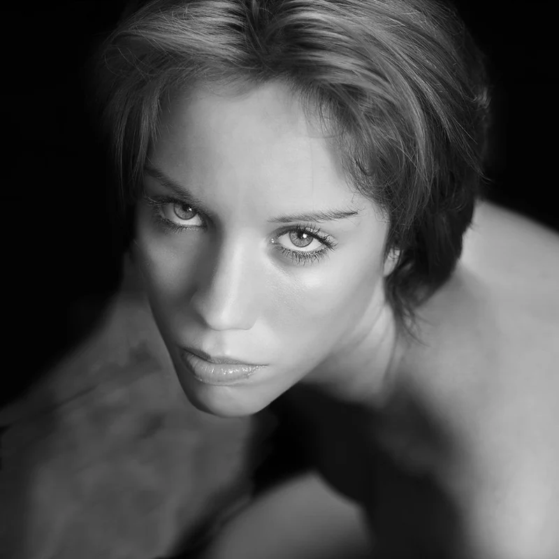 Intense Female Gaze