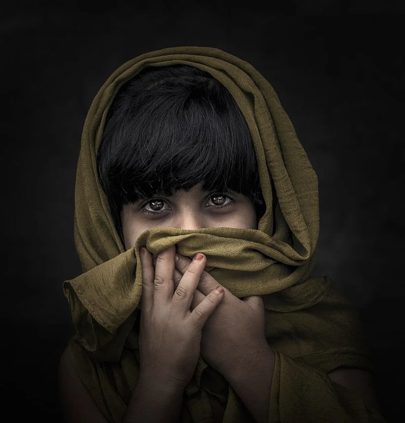 Intense Gaze Portrait