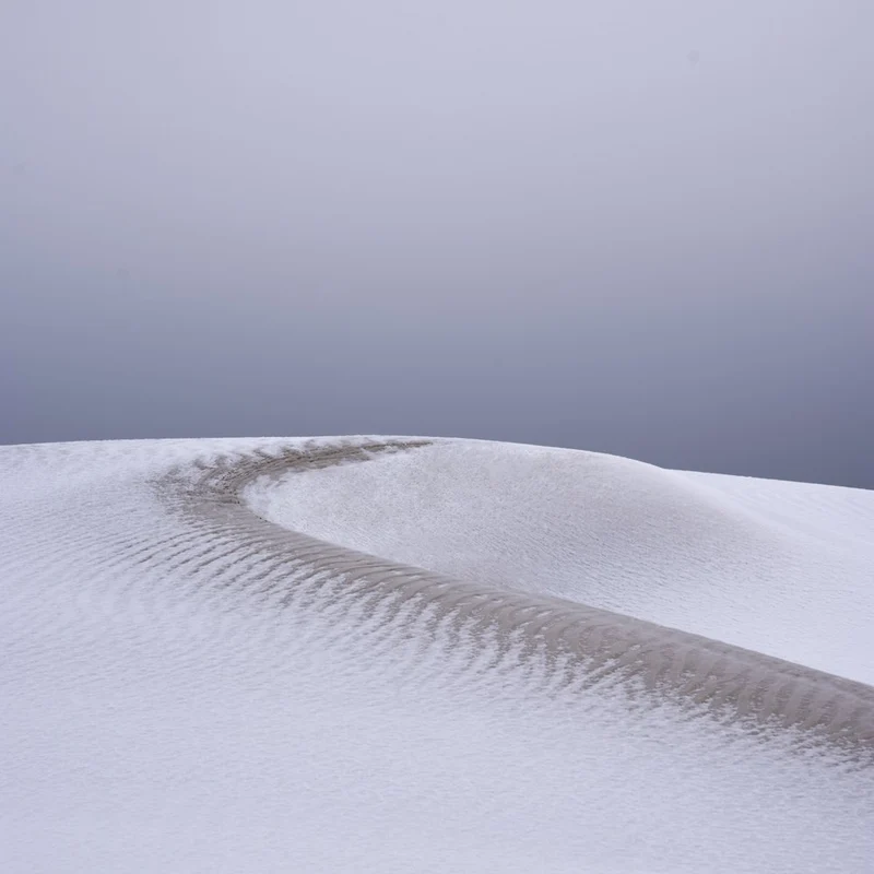 Desert Snow Curve
