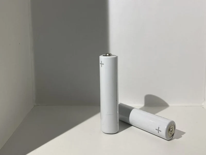 Clean White Batteries