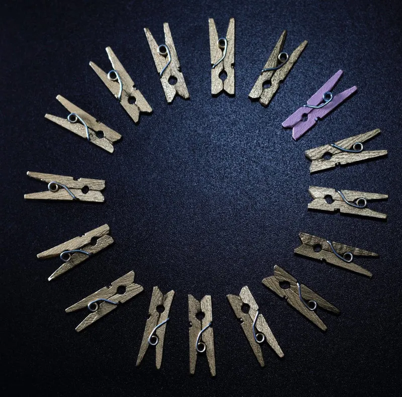 Unique Clothespin Circle