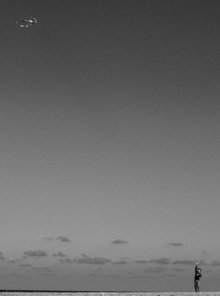 Kite Flying Over Beach