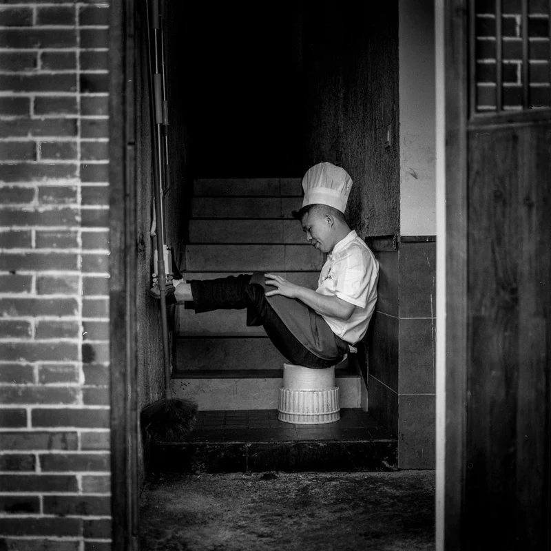 Chef's Quiet Moment