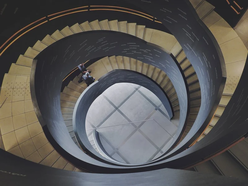 Spiral Staircase Perspective