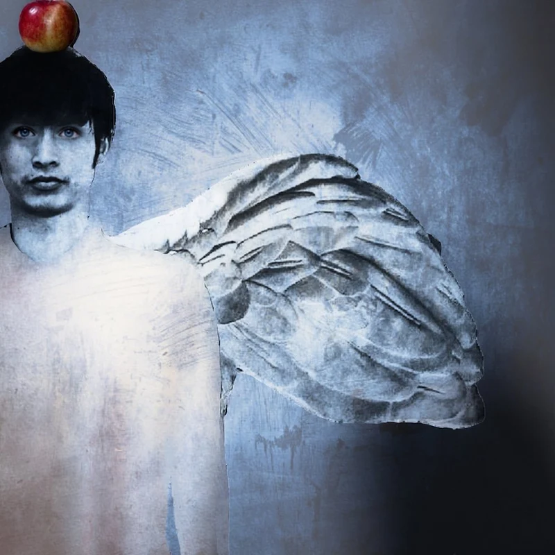 Man with Angel Wing