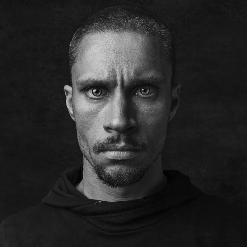 Intense Man Portrait