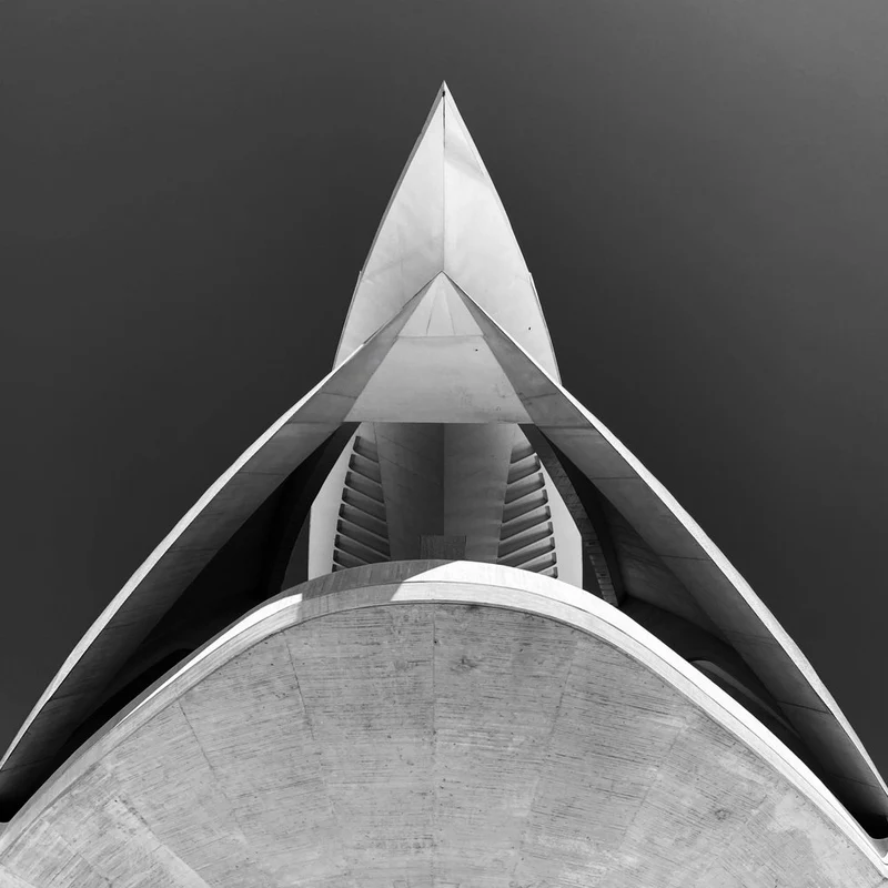 Modern Concrete Spire
