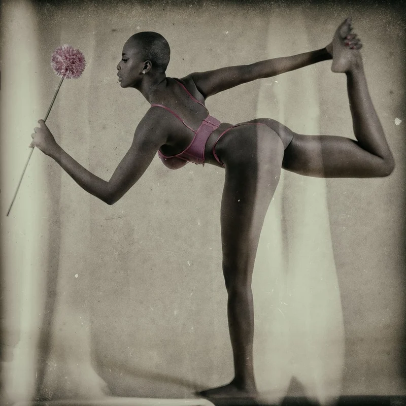 Dancer's Flower Pose