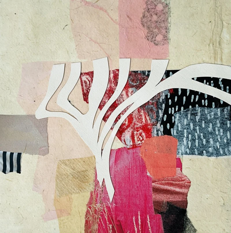 Organic Paper Collage