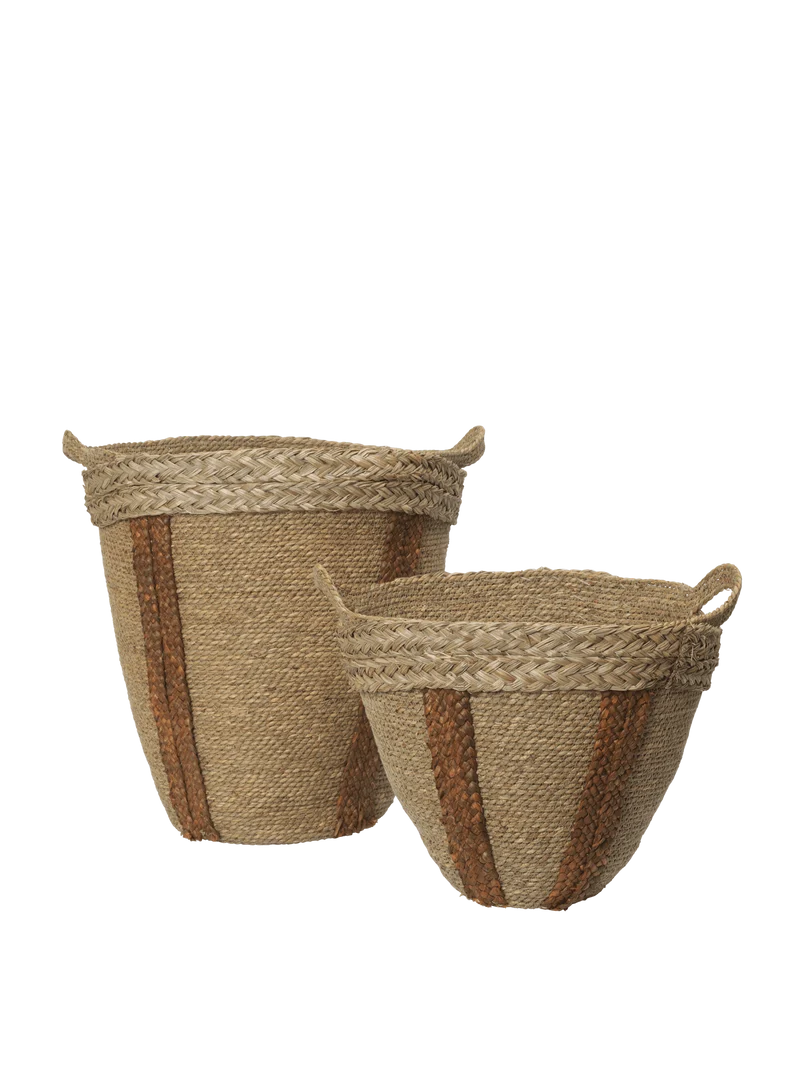 Geflochtene Körbe Mar (2er Set) - ferm LIVING