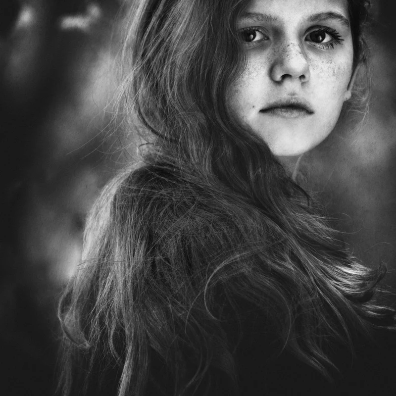 Pensive Young Girl