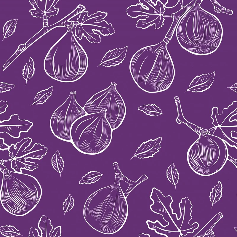 Purple Fig Pattern