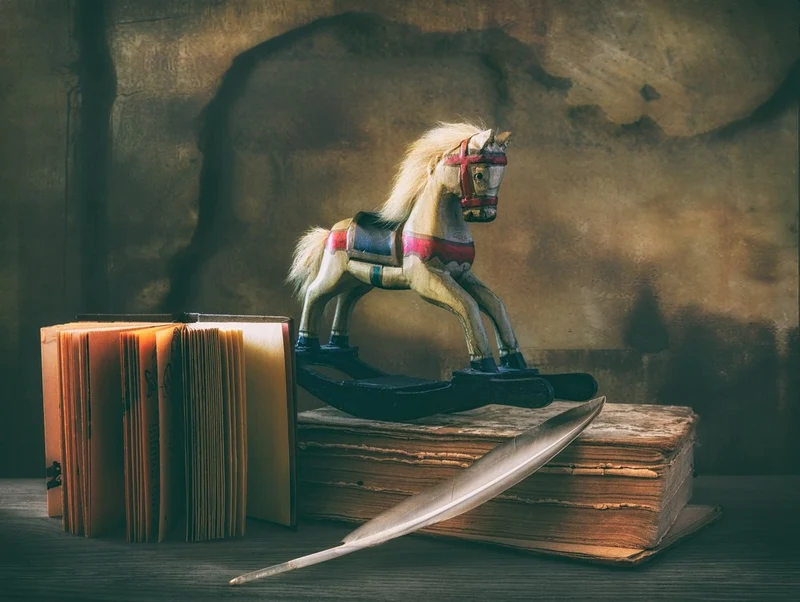 Vintage Rocking Horse Tale