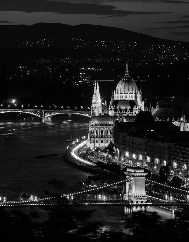 Illuminated Budapest Night