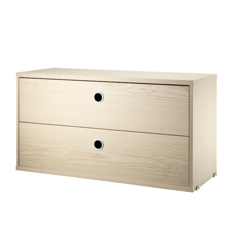 Schrank mit Schubladen 78x30cm - String Furniture