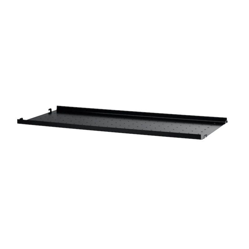 Regalboden aus Metall mit niedrigem Rand 78x30cm - Regalsystem - String Furniture