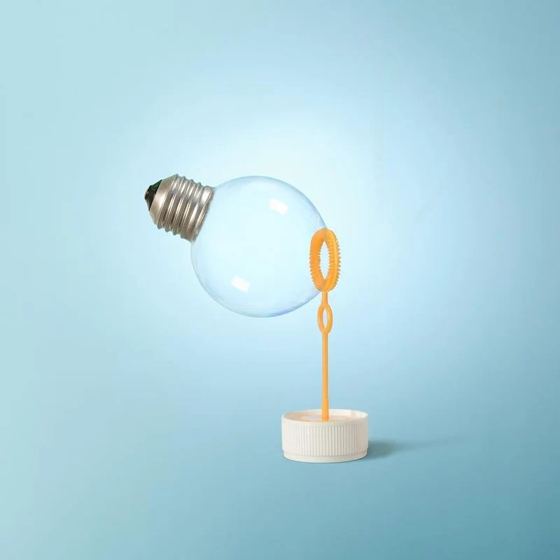 Bright Bubble Idea