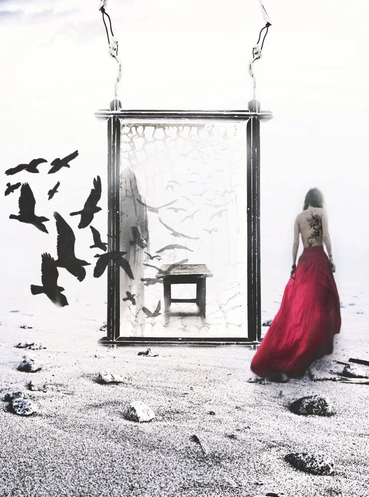 Red Dress Mirror Dream