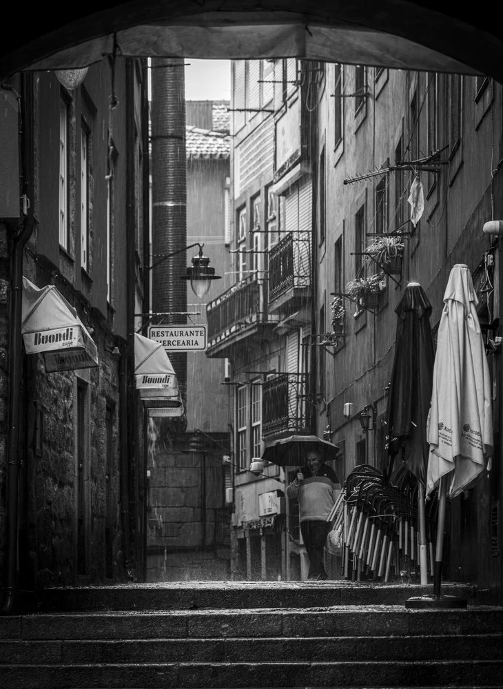 Rainy City Alley