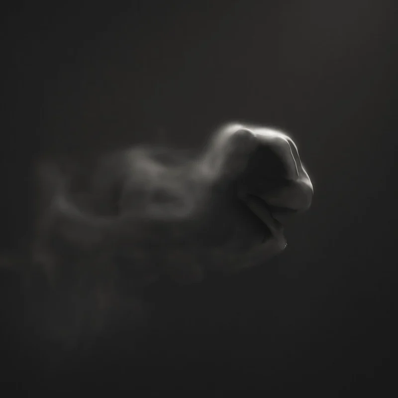 Ethereal Smoke Figure