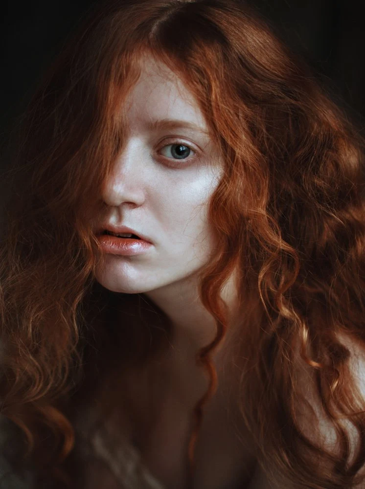 Mysterious Redhead Portrait