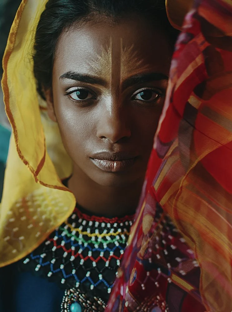 Serene Tribal Gaze