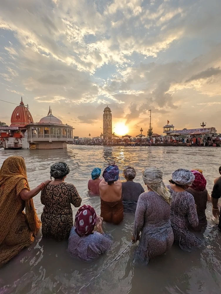 Holy River Sunset Ritual