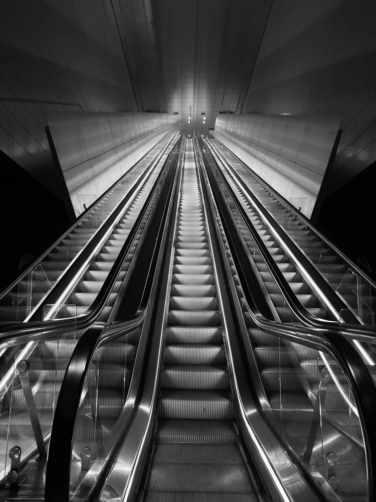 Deep Subway Escalators