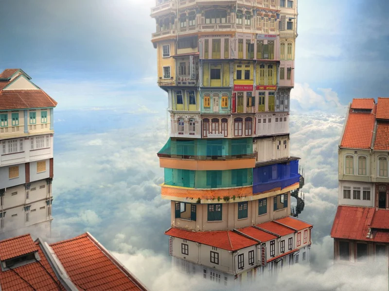 Stacked Sky Shophouses