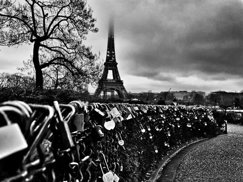Eiffel Tower Love Locks