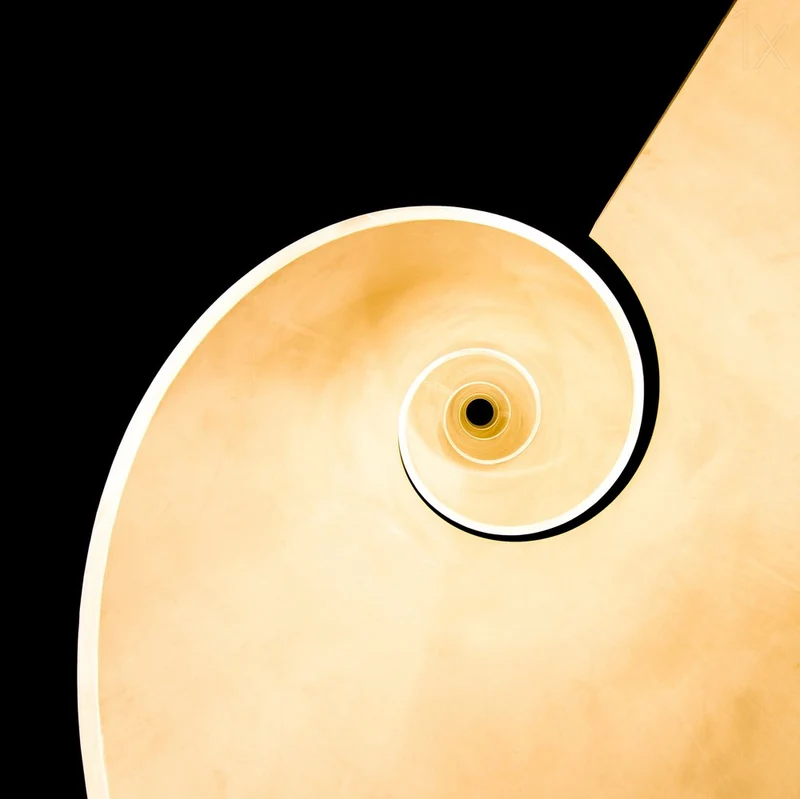 Abstract Golden Spiral