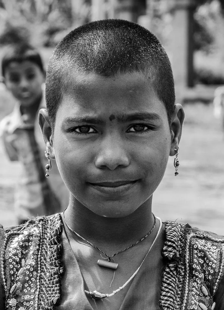 Smiling Indian Child