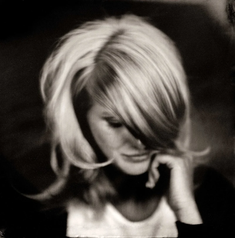 Pensive Blonde Portrait