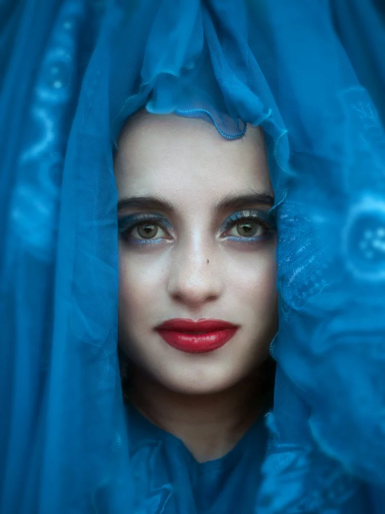 Mysterious Blue Veil