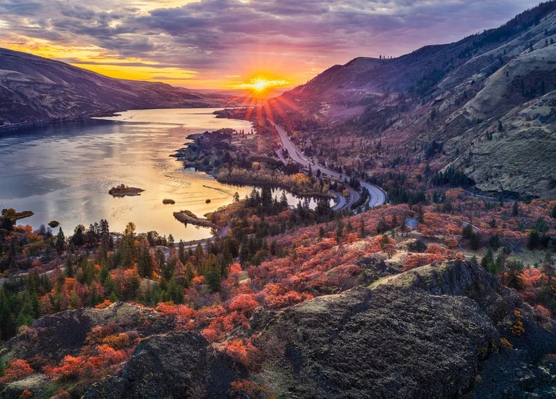 Golden Valley Sunset