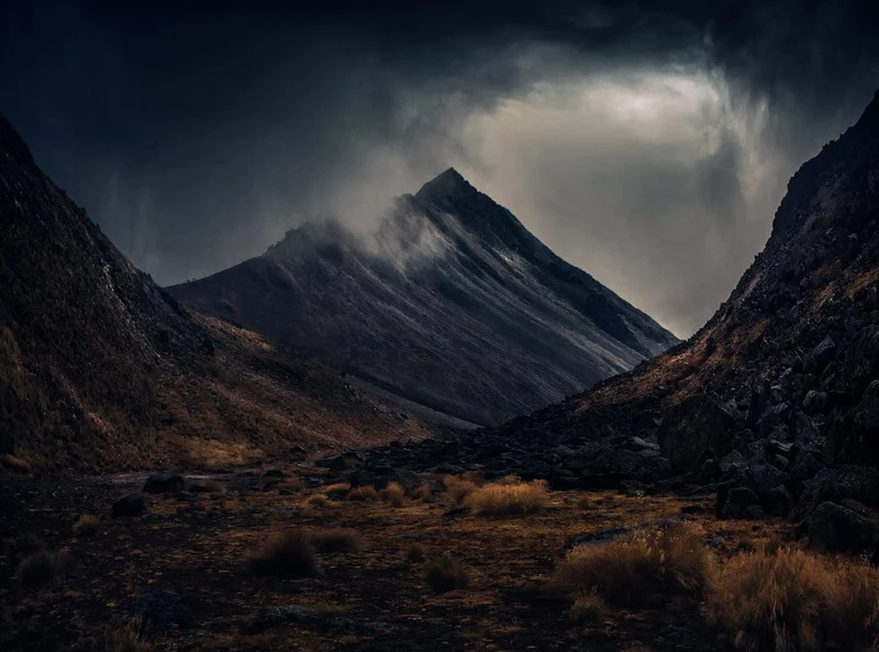 Dramatic Mountain Pass