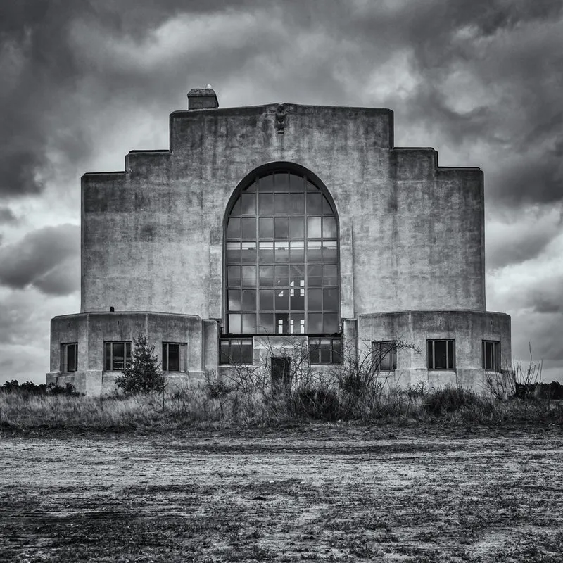 Dramatic Concrete Building