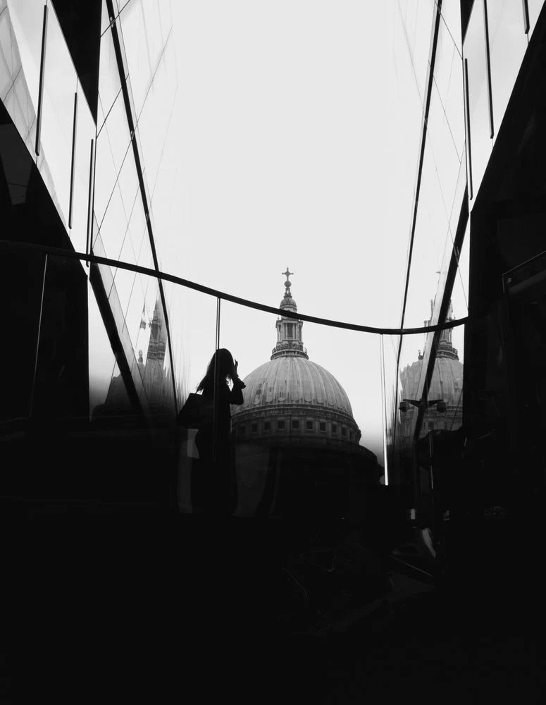 Woman St Paul's Silhouette