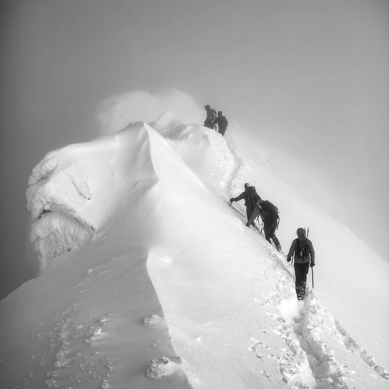 Alpine Ridge Ascent