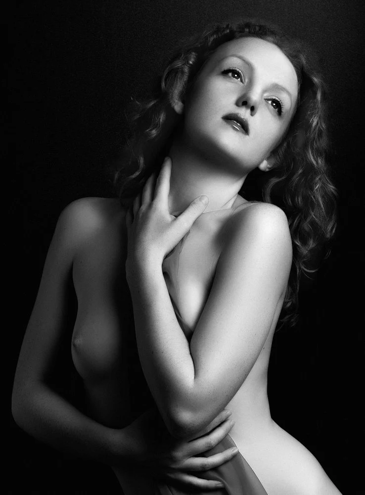 Pensive Graceful Nude