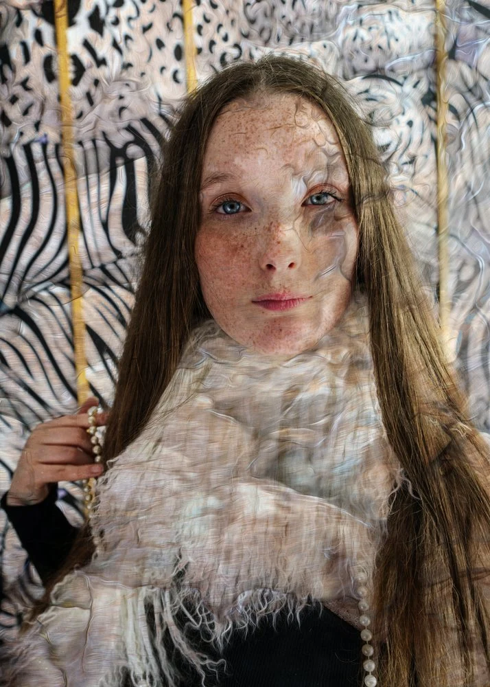 Ethereal Woman Wild Patterns